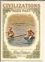 2013 Topps Allen and Ginter Civilizations of the Past #CAP-IRV Indus River Valley