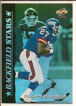 1995 Score Summit Backfield Stars #5 Rodney Hampton