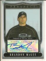 2007 Bowman Sterling Prospects #BSP-BM Brandon Magee