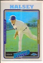 2005 Topps Chrome Refractors Series 2 #270 Brad Halsey