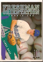 1998 Leaf Rookies & Stars Freshman Orientation #3 Travis Lee