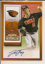 2015 Panini Contenders Prospect Ticket Auto #13 Jace Fry