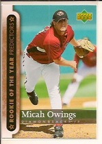 2007 Upper Deck Rookie of the Year Predictor #ROY21 Micah Owings