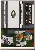 2005 Leaf Rookies and Stars Great American Heroes White #GAH7 Chad Pennington