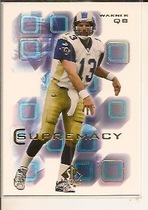 2000 SP Authentic Supremacy #S12 Kurt Warner