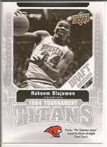 2009 Upper Deck Draft Edition Tournament Titans #TT-HO Hakeem Olajuwon