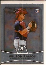 2010 Bowman Platinum #99 Wilson Ramos