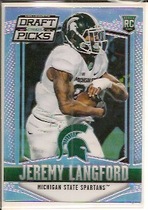 2015 Panini Prizm Collegiate Draft Picks Prizms #125 Jeremy Langford