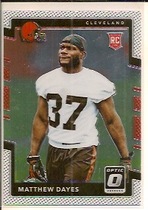 2017 Donruss Optic #109 Matthew Dayes