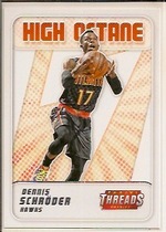 2016 Panini Threads High Octane #10 Dennis Schroder
