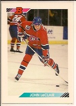 1992 Bowman Base Set #8 John LeClair