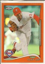 2014 Topps Chrome Orange Refractor #37 Cliff Lee