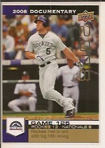 2008 Upper Deck Documentary Gold 3501-4000 #3748 Matt Holliday