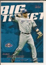 2009 Topps Ticket to Stardom Big Ticket #BT-3 Ryan Braun