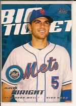 2009 Topps Ticket to Stardom Big Ticket #BT-5 David Wright