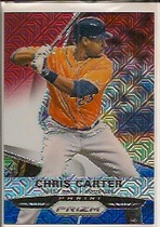 2015 Panini Prizm Red/White/Blue Mojo Prizms #42 Chris Carter