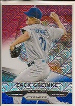 2015 Panini Prizm Red/White/Blue Mojo Prizms #153 Zack Greinke