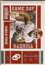 2017 Panini Contenders Draft Picks Game Day Tickets #18 Samaje Perine