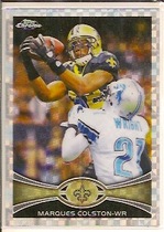 2012 Topps Chrome X-fractors #19 Marques Colston