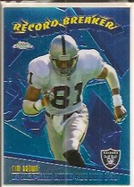 2003 Topps Chrome Record Breakers #RB28 Tim Brown