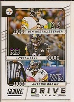2017 Score Drive Team #8 Antonio Brown|Ben Roethlisberger|Leveon Bell
