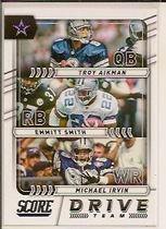 2017 Score Drive Team #15 Emmitt Smith|Michael Irvin|Troy Aikman