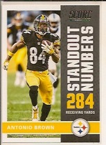 2017 Score Standout Numbers #10 Antonio Brown