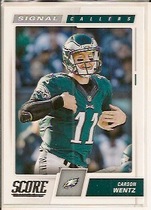 2017 Score Signal Callers #25 Carson Wentz