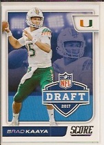 2017 Score NFL Draft #15 Brad Kaaya