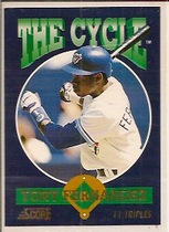 1994 Score The Cycle #TC13 Tony Fernandez