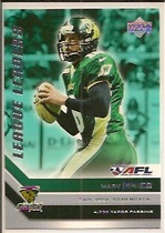 2006 Upper Deck AFL League Leaders #LL1 Mark Grieb
