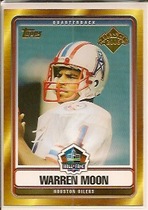 2006 Topps Hall of Fame Tribute #WM Warren Moon