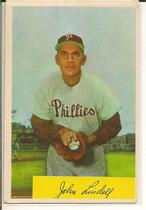 1954 Bowman Base Set #159 John Lindell