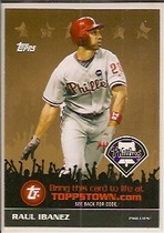 2009 Topps Update Topps Town Gold #FCTTT65 Raul Ibanez
