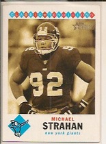 2002 Topps Heritage Classic Renditions #CR-MS Michael Strahan