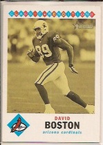 2002 Topps Heritage Classic Renditions #CR-DB David Boston