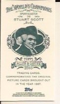 2010 Topps Allen & Ginter Mini A and G Back #144 Stuart Scott