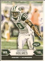 2012 Bowman Inside the Numbers #ITNSH Santonio Holmes