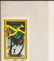 2007 Topps Allen & Ginter Mini Flags #19 Jamaica