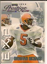 1999 Playoff Prestige EXP #EX38 Donovan McNabb