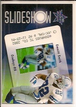 2002 Leaf Rookies and Stars Slideshow #SS-11 Emmitt Smith