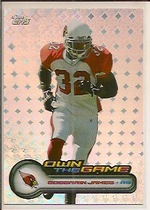 2006 Topps Chrome Own The Game #OTG16 Edgerrin James