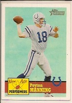 2002 Topps Heritage New Age Performers #NAP4 Peyton Manning
