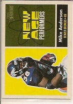 2001 Topps Heritage New Age Performers #NA12 Mike Anderson