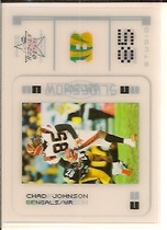2004 Leaf Rookies and Stars Slideshow Silver Studio #SS4 Chad Johnson