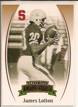 2007 Press Pass Legends Bronze #B-97 James Lofton