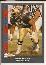 1992 Pacific Picks The Pros Silver #16 Sam Mills