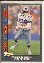 1992 Pacific Picks The Pros Silver #19 Michael Irvin