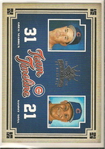 2005 Donruss Diamond Kings Team Timeline #TT-6 Maddux|Sosa