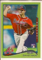 2014 Topps Green Series 2 #363 David Hale